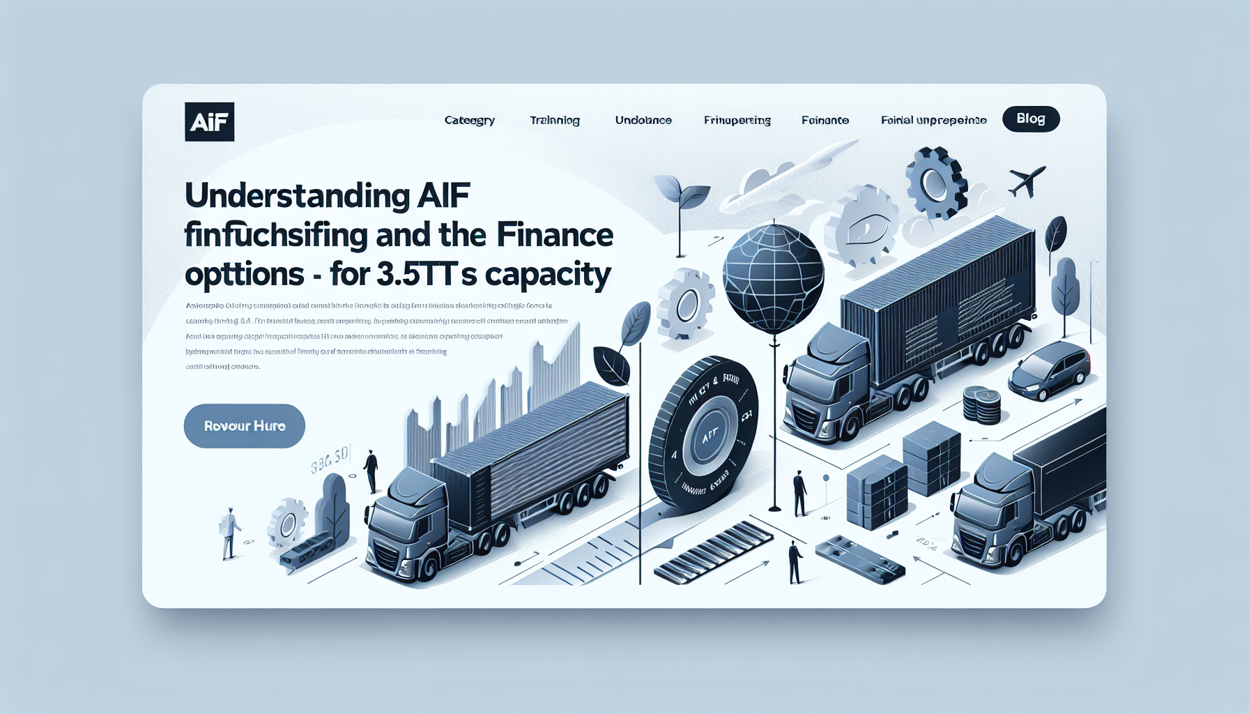 Illustration de l'article de blog Demandeur d’emploi : tout comprendre à l’AIF et la RFFT pour financer votre capacité 3,5 t