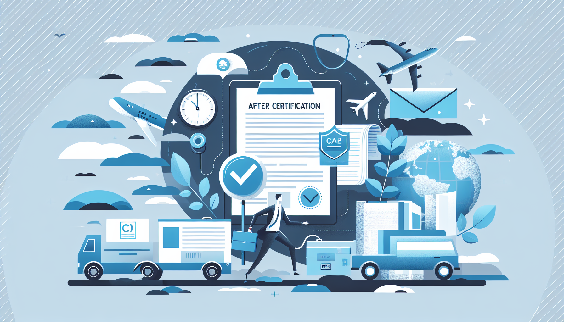 Illustration de l'article de blog Après l’attestation : tout savoir sur les démarches DREAL et le registre du transport léger