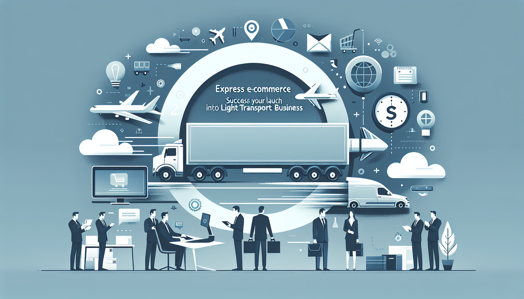 Illustration de l'article de blog E-commerce express : réussir son lancement dans le transport léger