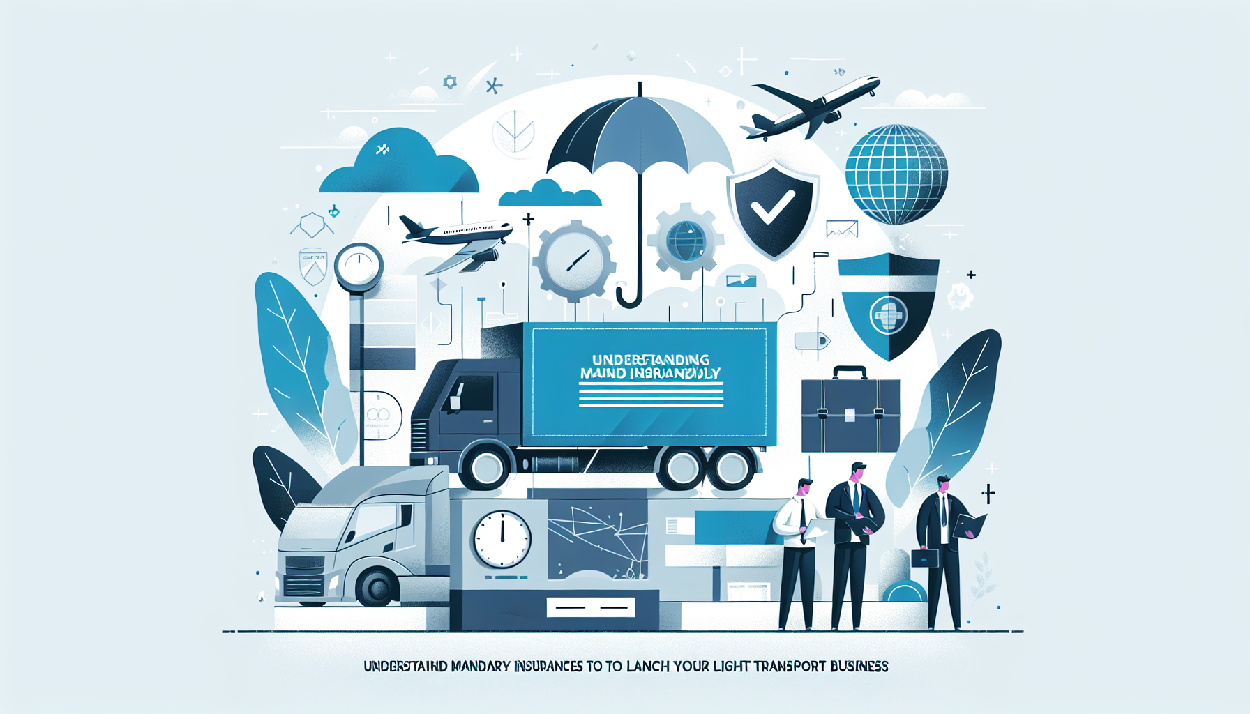 Illustration de l'article de blog Comprendre les assurances obligatoires pour lancer son entreprise de transport léger