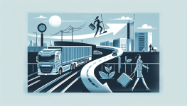 Illustration de l'article de blog De salarié à transporteur : étude de cas et témoignage d’une reconversion réussie