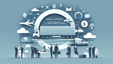 Illustration de l'article de blog E-commerce express : réussir son lancement dans le transport léger
