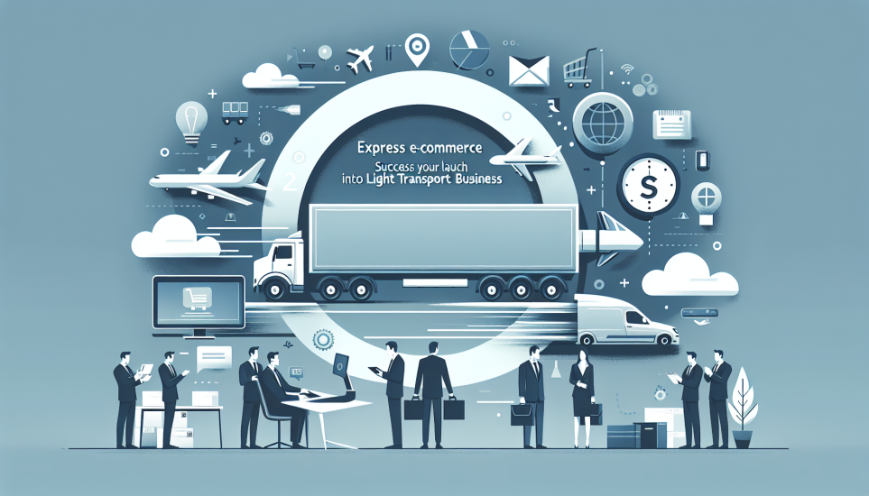 Illustration de l'article de blog E-commerce express : réussir son lancement dans le transport léger